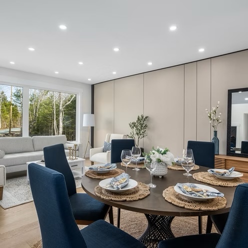 Dining interior designed by MAD Design Interiors