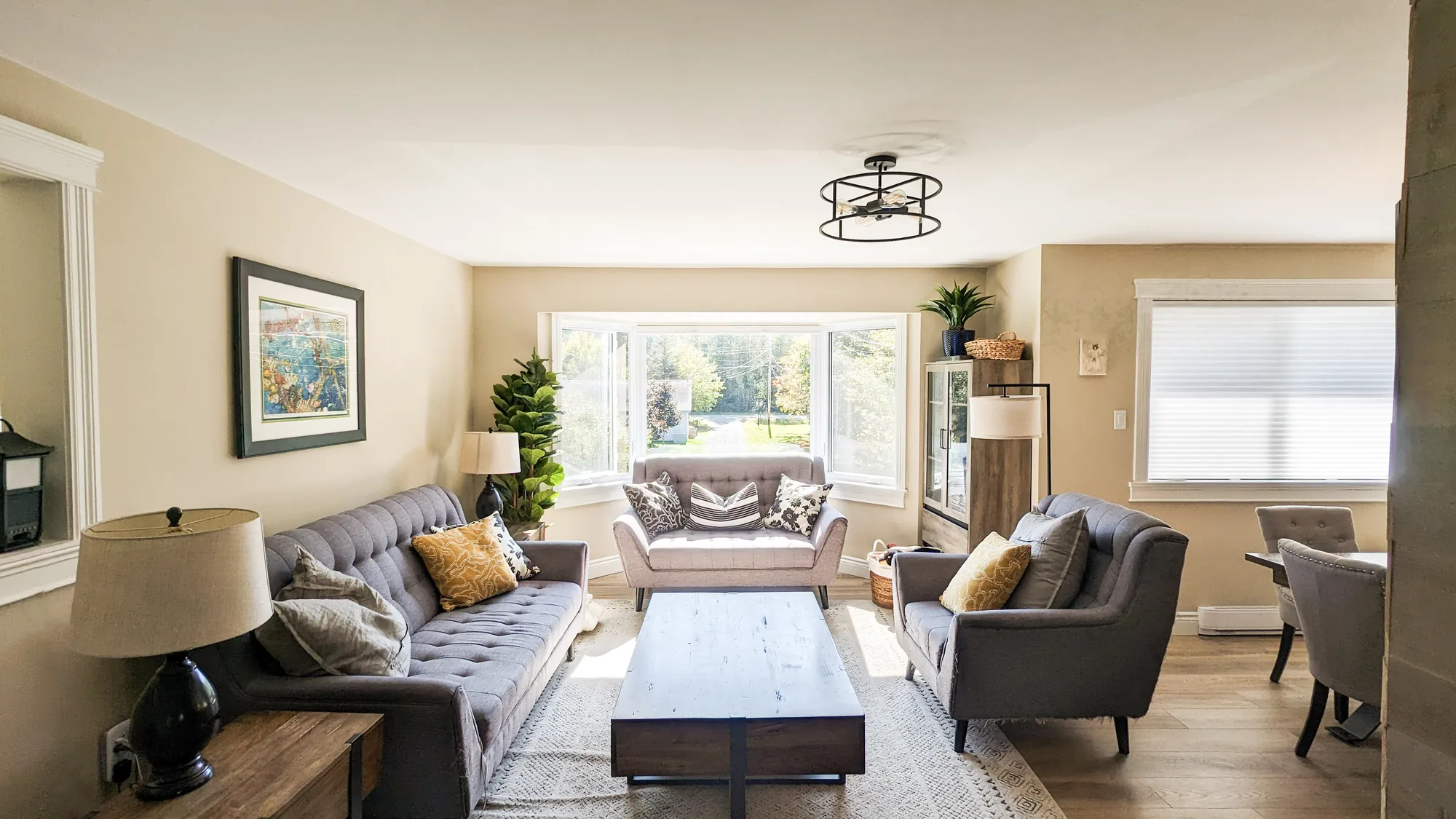 Longards Road — Family Room, after the renovation by MAD Design Interiors