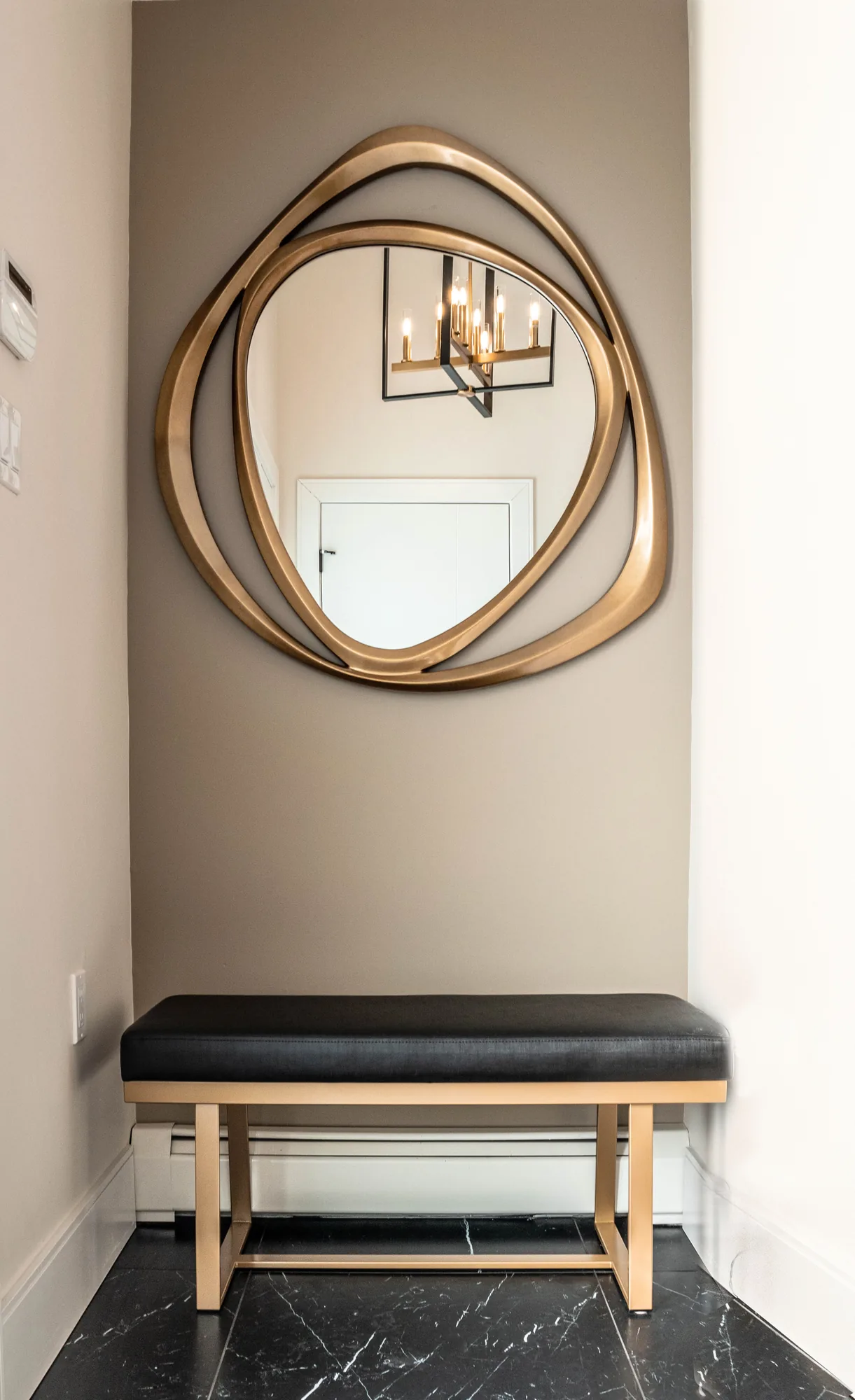 Spinnaker Drive — Foyer, after the renovation by MAD Design Interiors